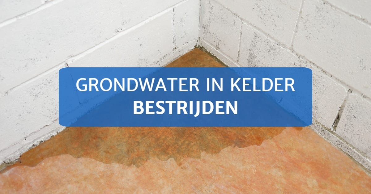 Grondwater in de kelder bestrijden Zo krijg je de kelder grondwatervrij Grondwater in de kelder bestrijden Zo krijg je de kelder grondwatervrij