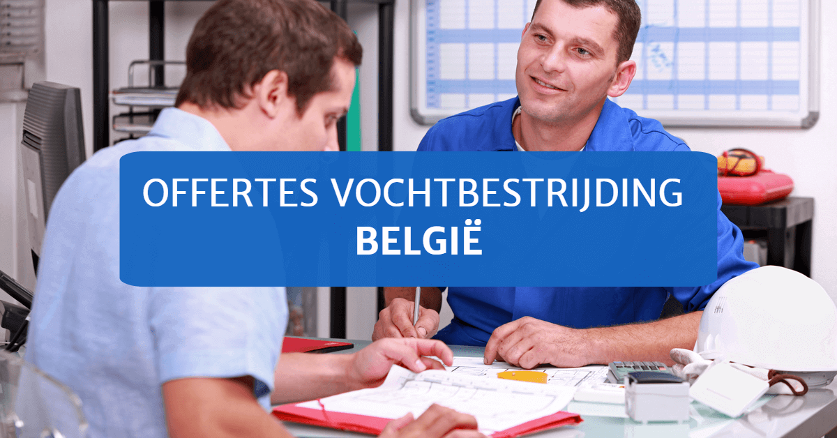 Offertes vochtbestrijding Belgie