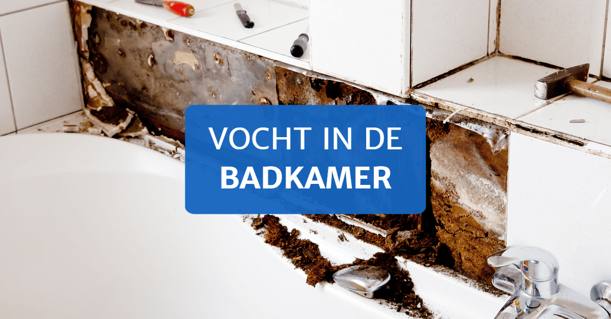 Vochtige badkamer