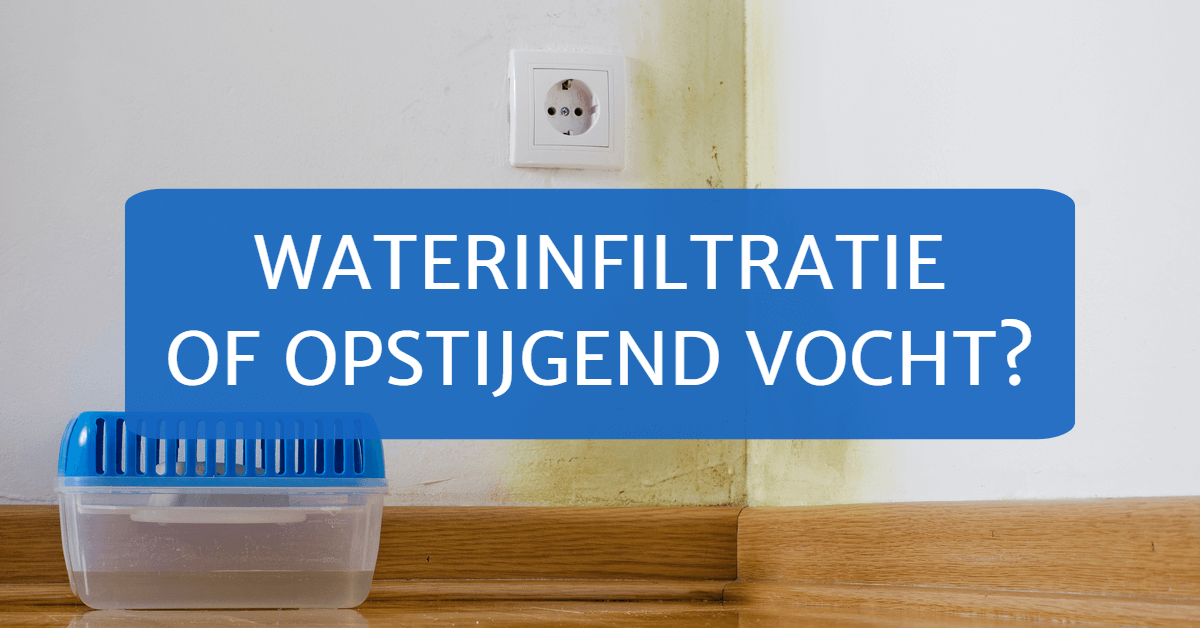 Waterinfiltratie of opstijgend vocht